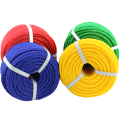 plastic 3 strands HDPE polypropylene twisted rope 4 strands PP danline twisted rope  PE monofilament twisted rope